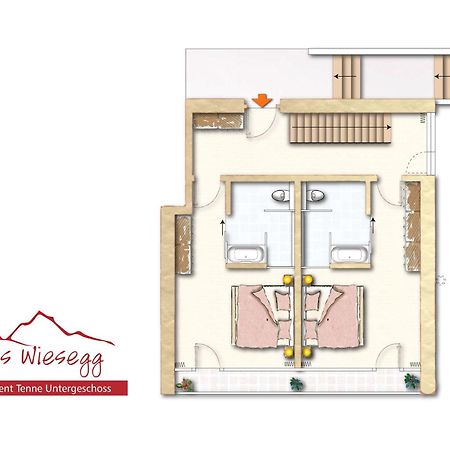 Das Wiesegg Fügenberg Szoba fotó