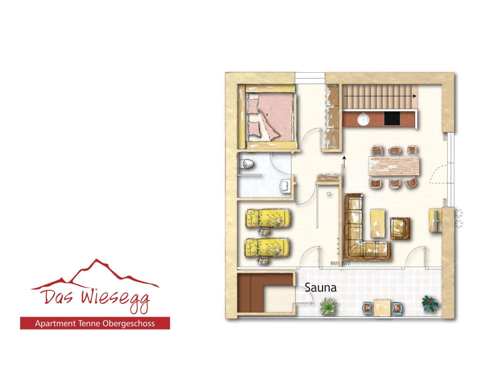 Das Wiesegg Fügenberg Szoba fotó