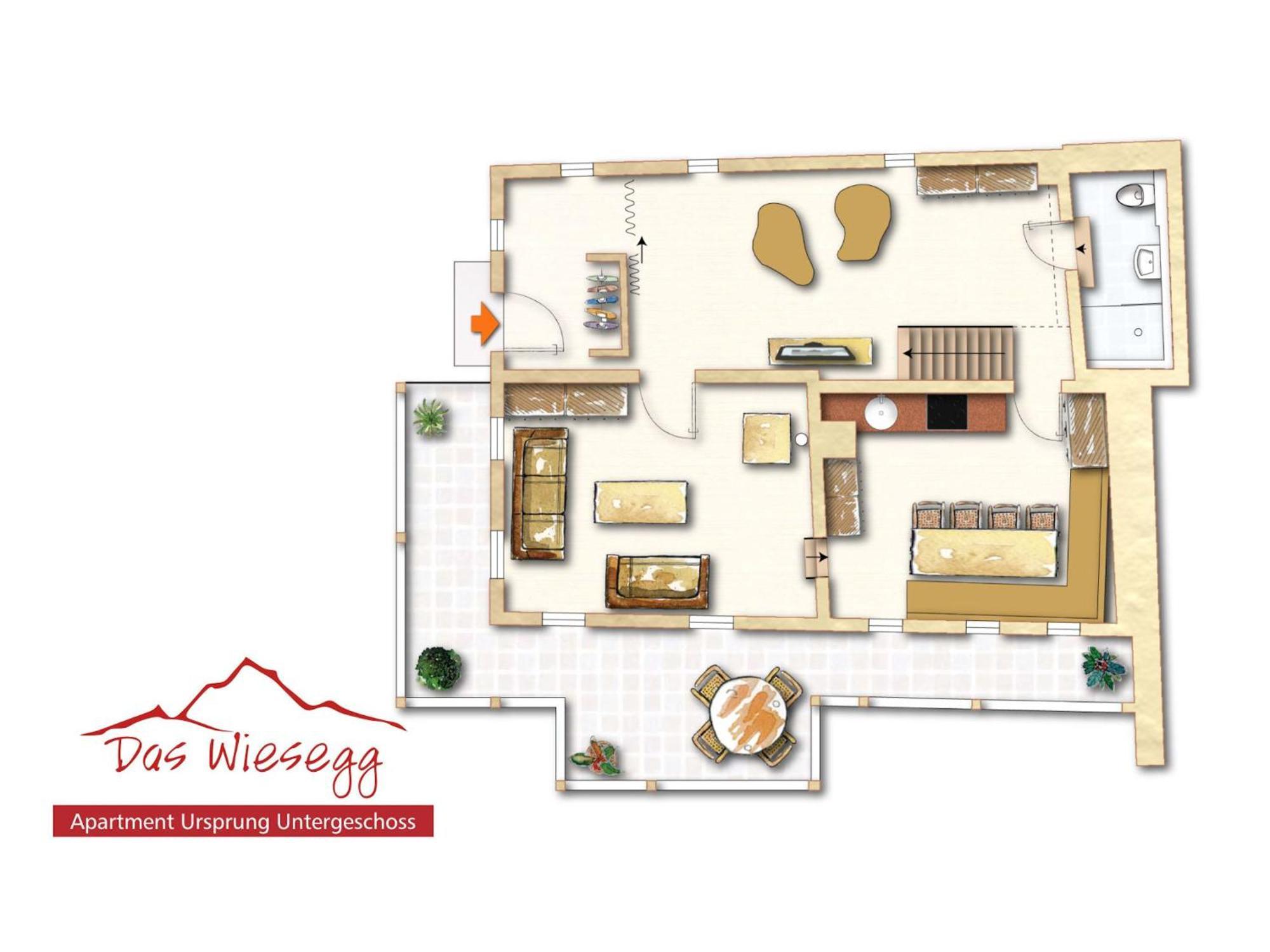 Das Wiesegg Fügenberg Szoba fotó